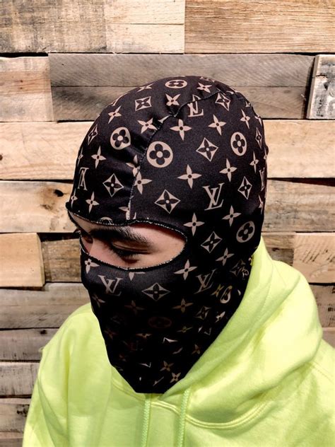 black lv ski mask|louis vuitton shiesty mask.